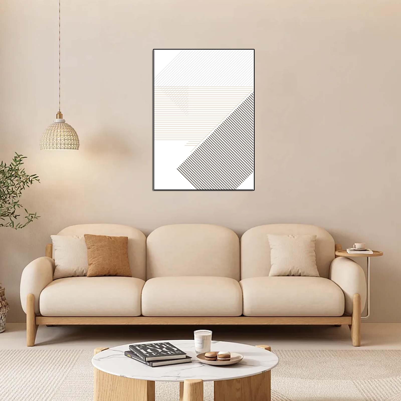 DFZEWKI Abstracts Paintings Art Boho Canvas Posters Wall Pictures for Living Room Home Decor(40x60cm(16x24in)/No frame)