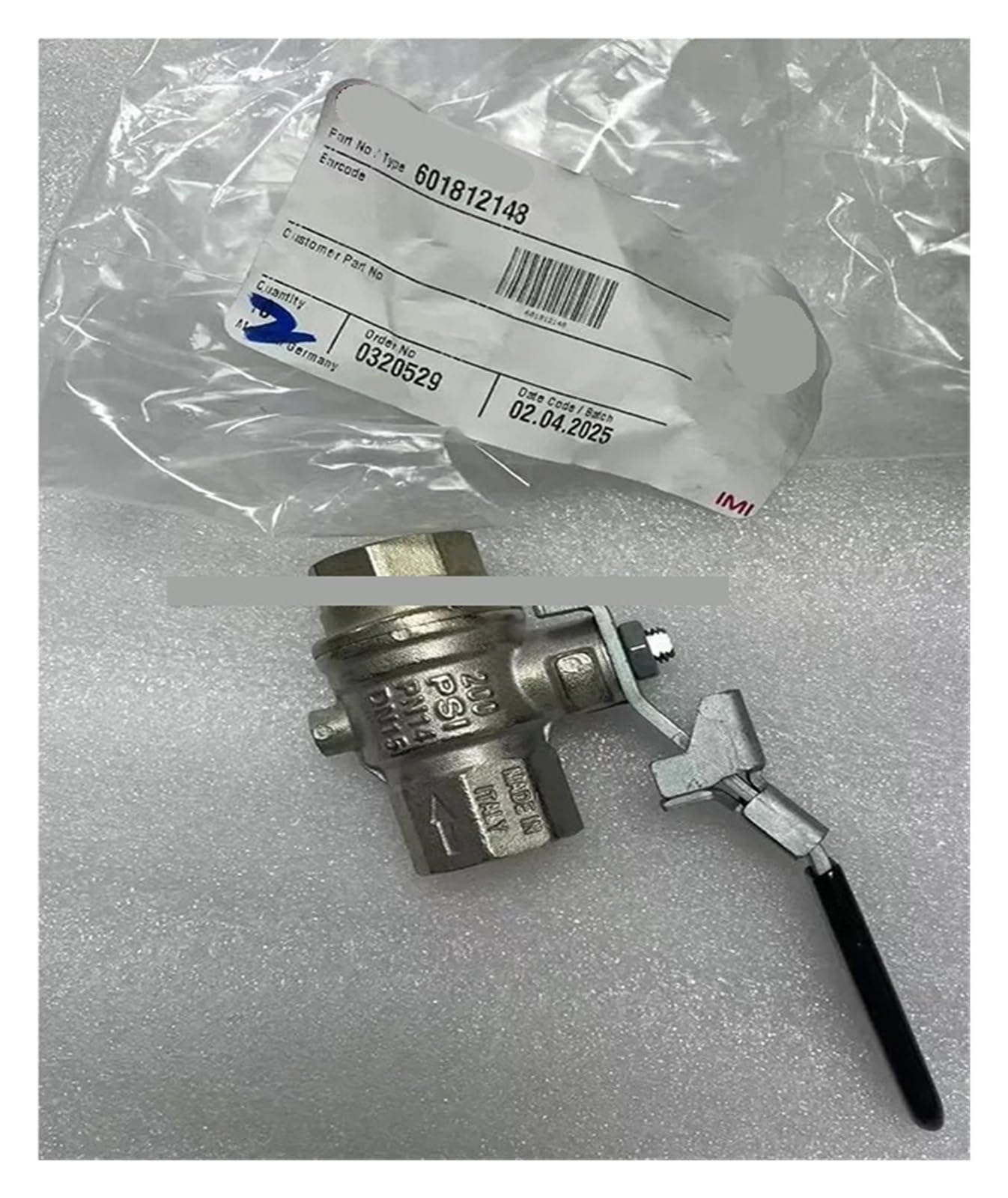 ZVQYSGIW 601812148 G1/2 Screw Thread Ball Valve