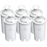 Brita Standard Water Filter for Pitchers and Dispensers, Reduces Copper, Cadmium and Mercury Impurities, Lasts Two Months or 40 Gallons, Includes 6 Filters for Pitchers
