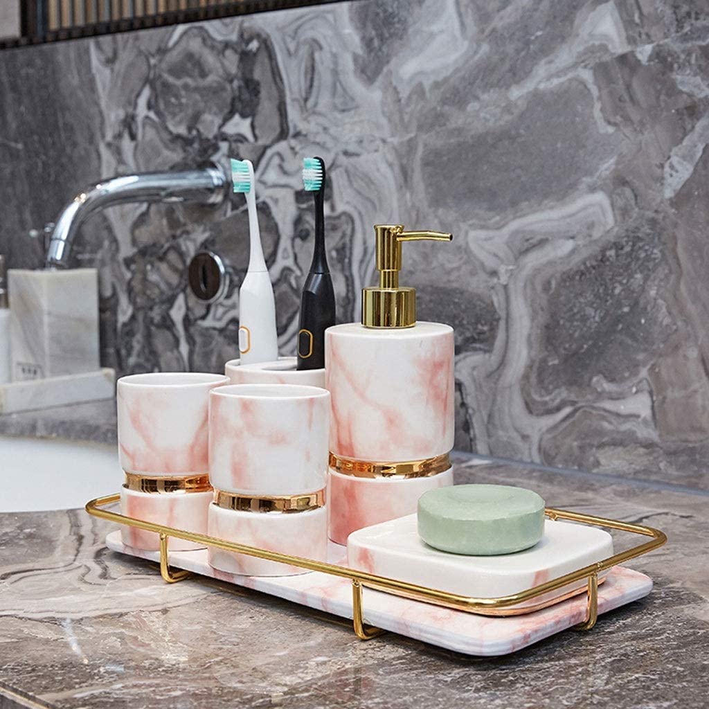 高級アクリルバスルームセット洗面アクセサリー歯ブラシ立て