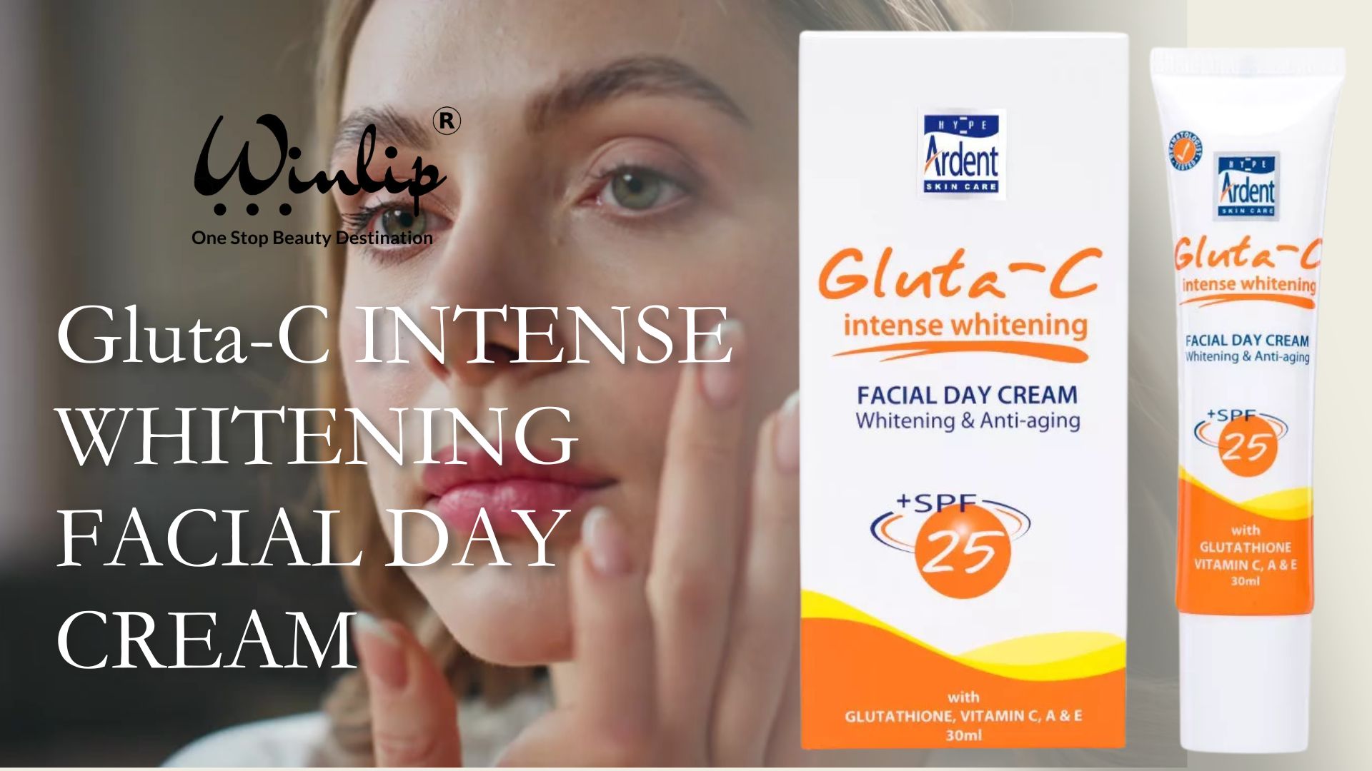 Gluta-C INTENSE WHITENING FACIAL DAY CREAM (30 ml) Beauty
