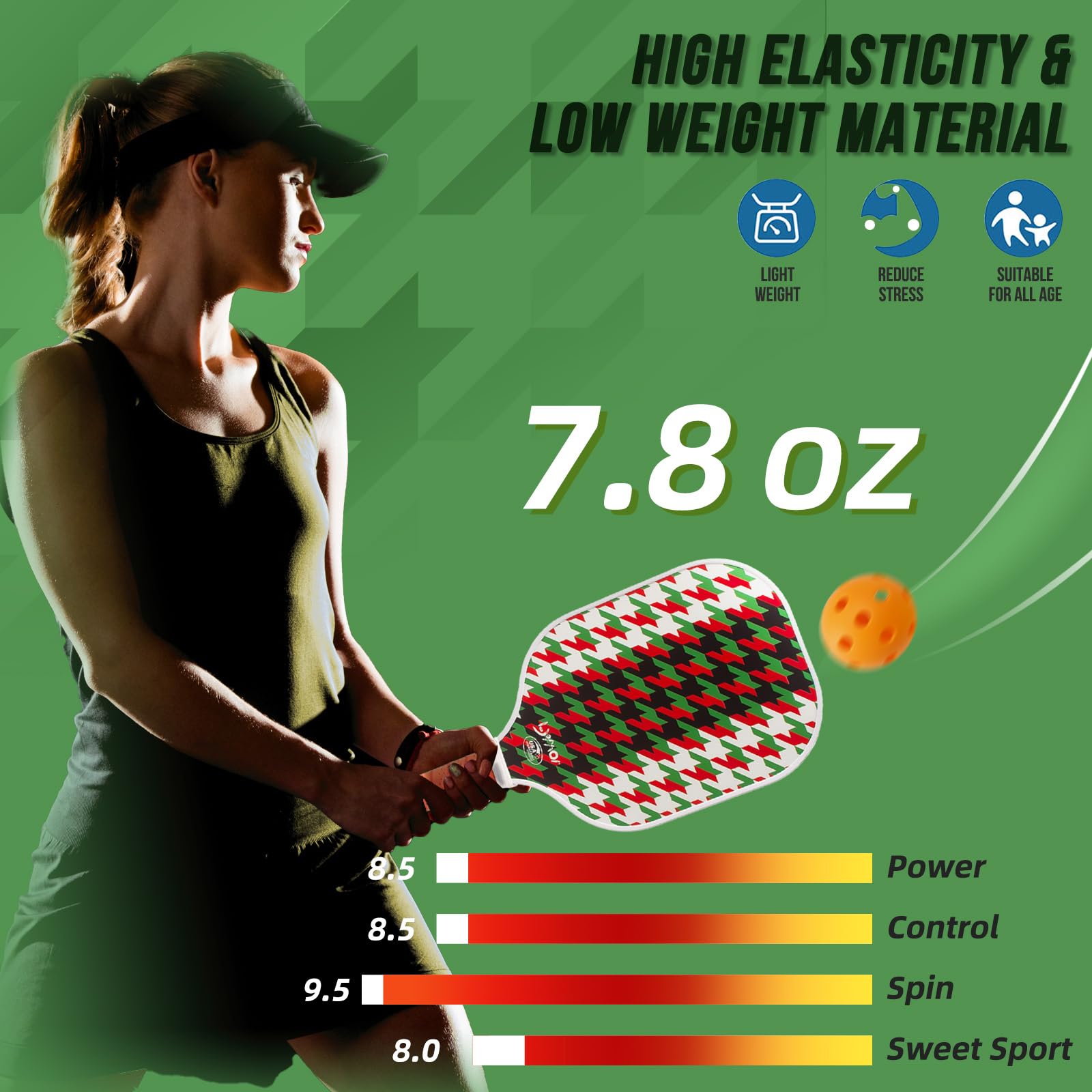 Snapklik.com : Lymor Pickleball Paddles Set Of 2 Usapa Approved Pickle ...