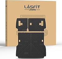 Vista 22 de LASFIT - Tapetes hechos a la medida para tu vehículo específico, de elastómero termoplástico, duraderos, revestimiento protector para todo clima
