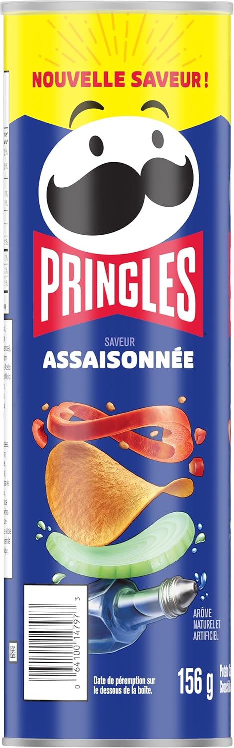 Pringles* All Dressed Flavour Potato Chips 156 g - Image 4
