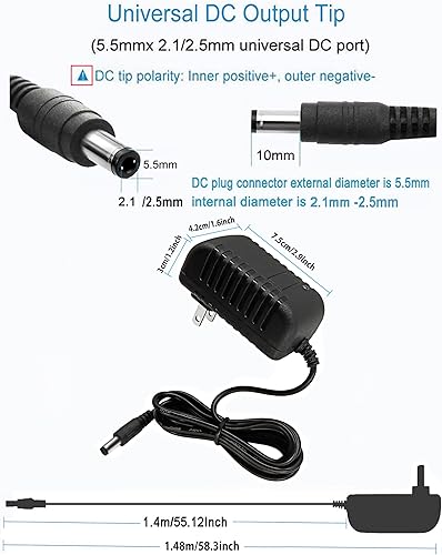 Miniatura 4 de MTYTOT Fuente de adaptador de corriente de 12 V 3 A 100-240 V 50-60 Hz ac a dc 12 voltios 3 amperios convertidor de fuente de alimentación de CC