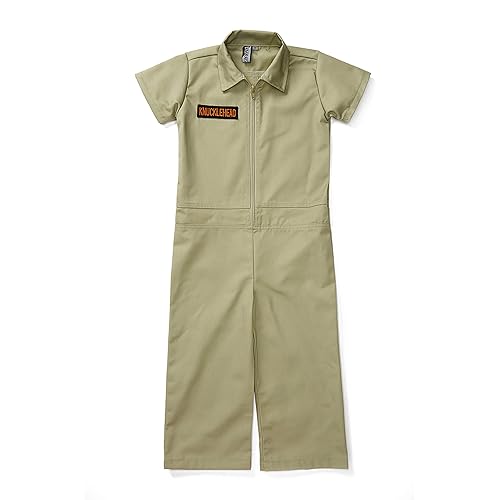 kids khaki jumpsuit