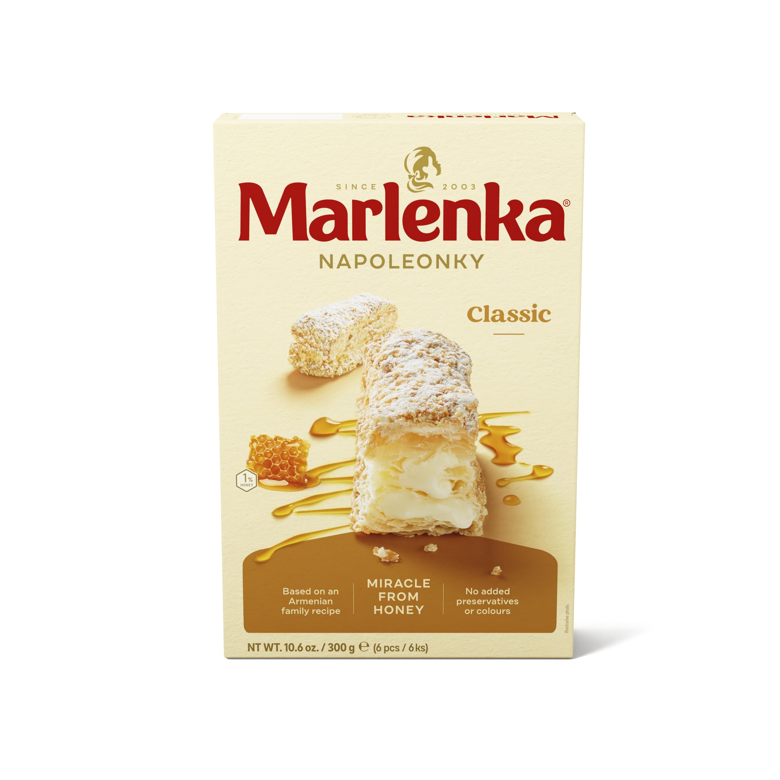 Amazon.com: Napoleons- Marlenka ® 6 per box : Grocery & Gourmet Food