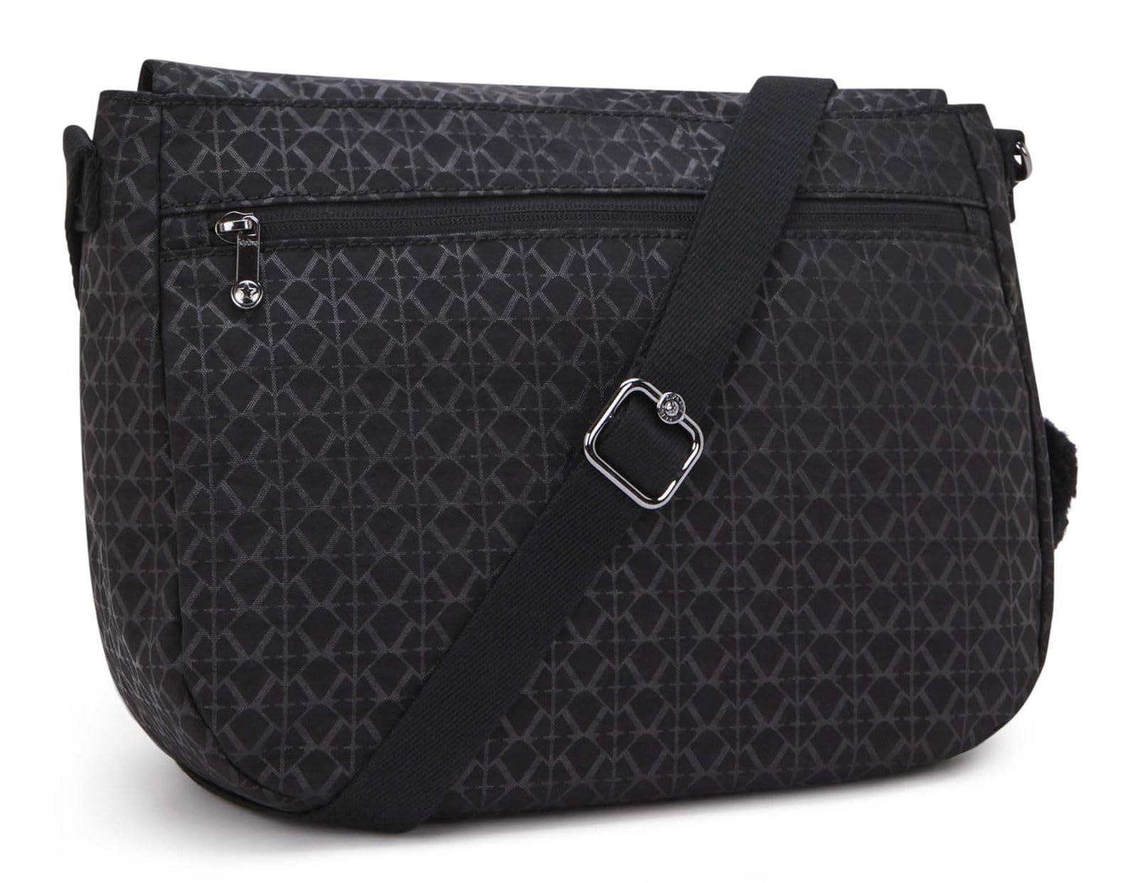 Kipling EARTHBEAT M Mittelgroße Umhängetaschen, Signature Emb (Schwarz)