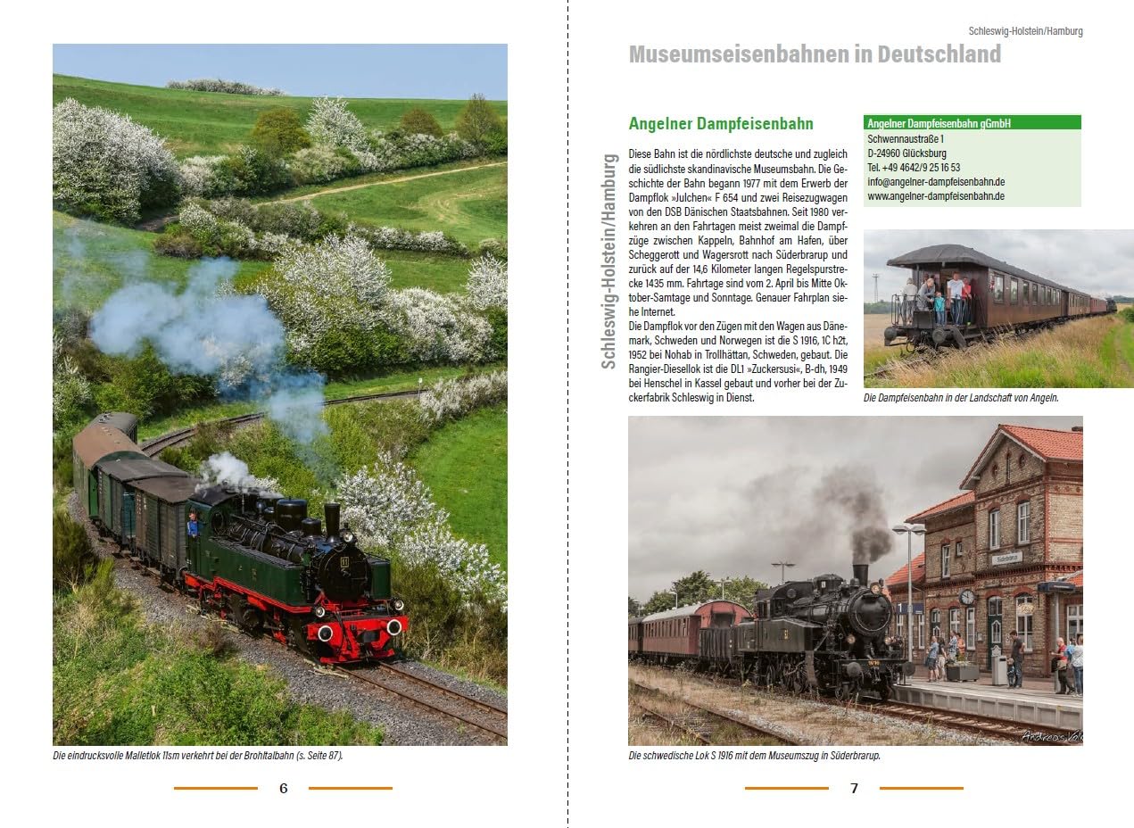 Unterwegs mit Museumsbahnen. Parkeisenbahnen, Traditionsbahnen und weitere historische Züge aus Deutschland, Österreich und der Schweiz.: Eisenbahn-Geschichte in faszinierenden Bildern