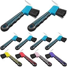 Kit D'Outils De Toilettage Pour Chevaux Tough 1 - Violet - Curry, Grattoir, Cure-Sabots