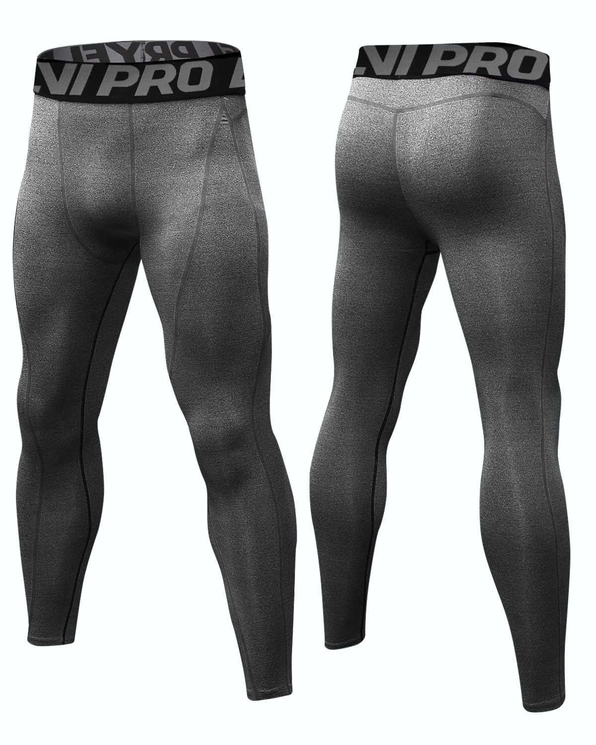 2 Pack Pantalones Deportivos de Entrenamiento para Hombre Running Leggings