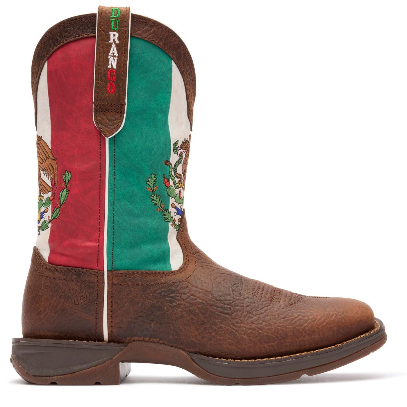 mens Rebel By Durango® Mexico Flag Western Boot
