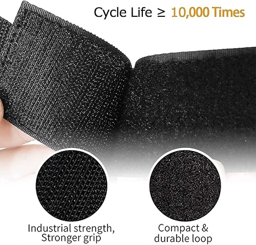 Miniatura 3 de 15 correas de almacenamiento resistentes y 16 ganchos de garaje soldados integrados