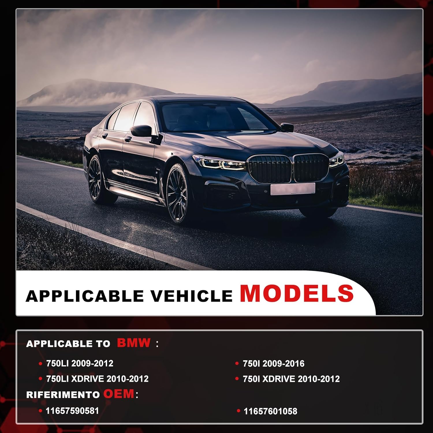 11657601058 Solenoid Valve For BMW X1 X3 135I 640i Turbo Turbocharger Intercooler-Valve Pressure 11657590581 11657602293