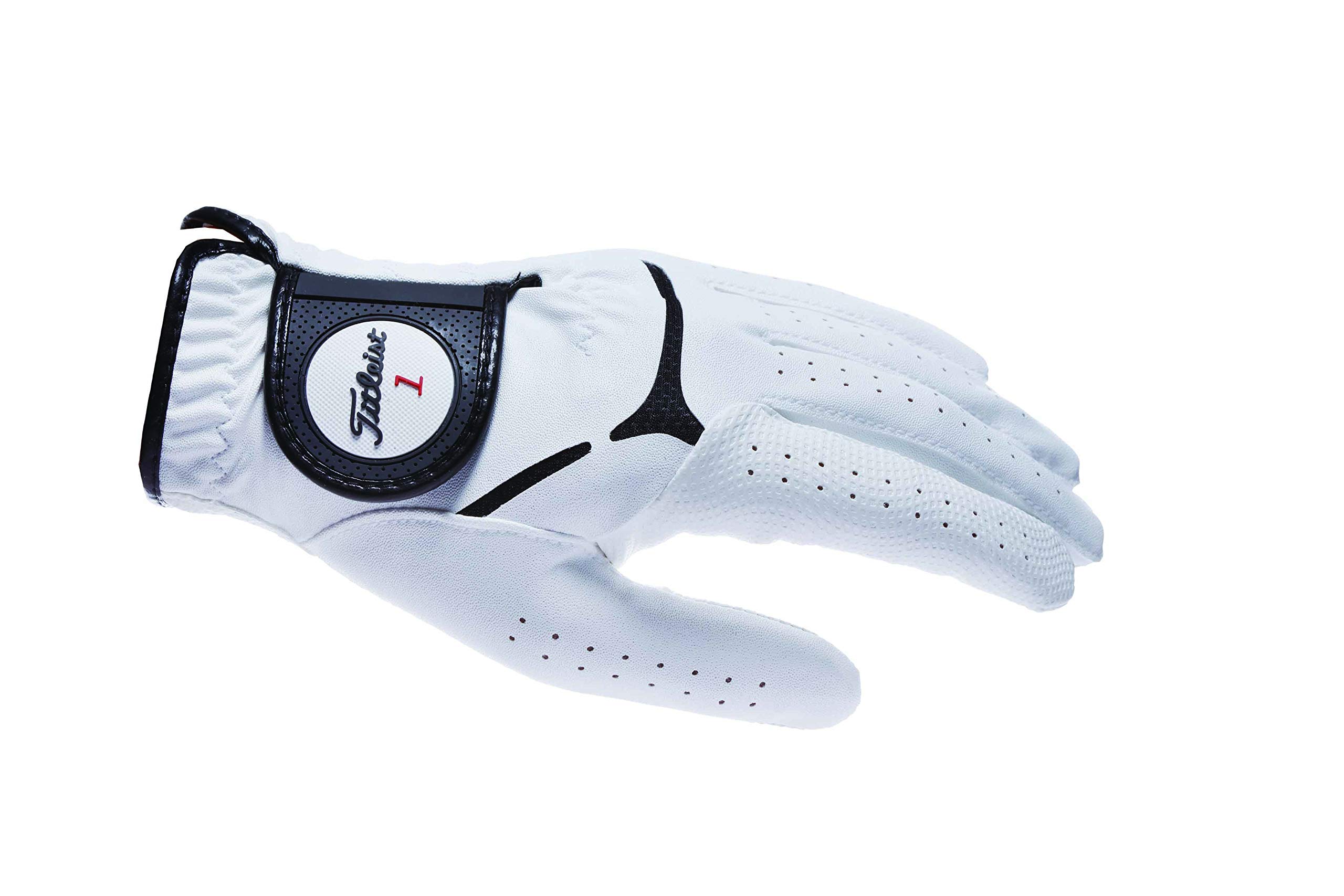 Titleist レディースゴルフノースリーブトップ、ホワイト、ピンク Titleist レディースゴルフノースリーブトップ、ホワイト、ピンク