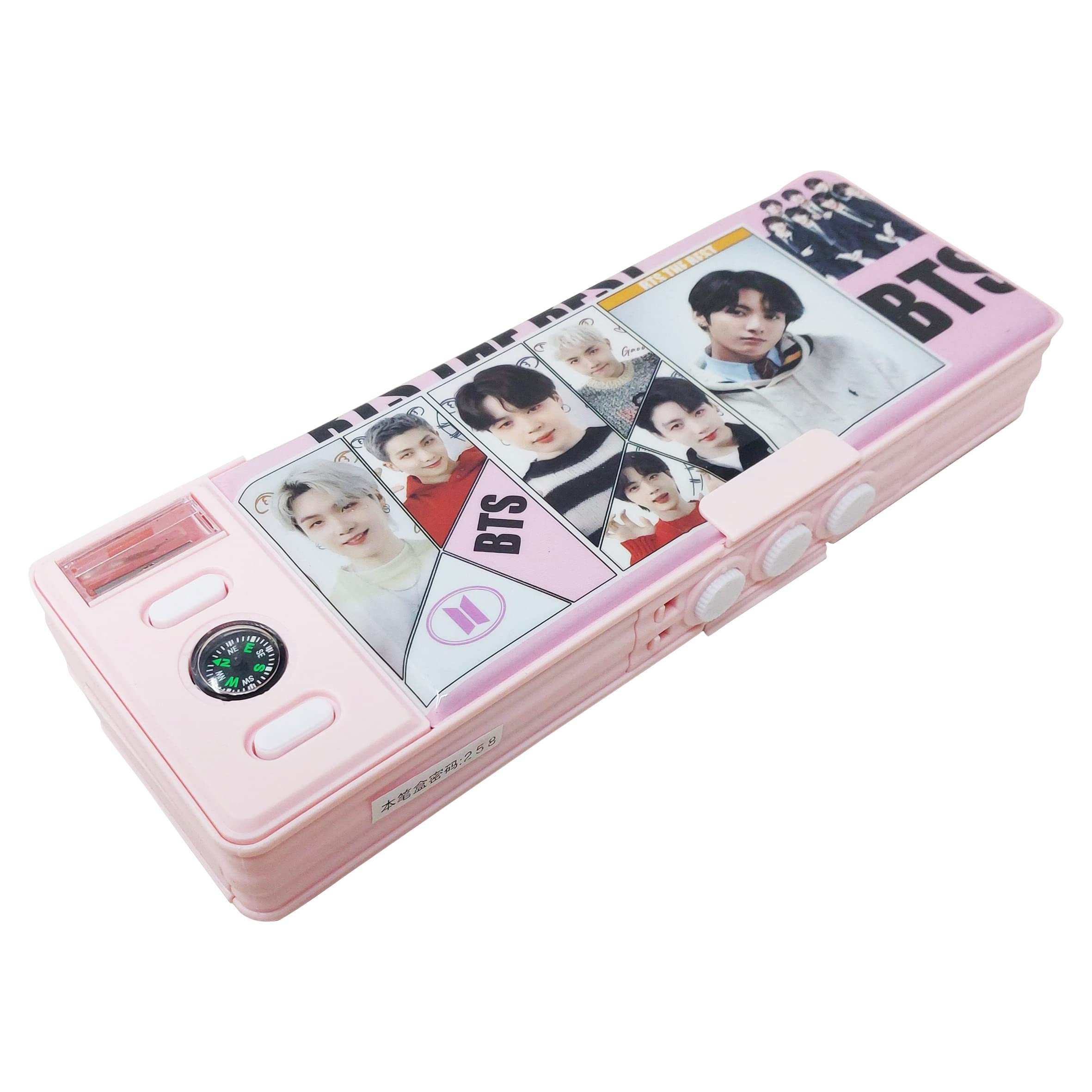 See full amazon price history chart for PARTEET Dual Side Password Protected Multi Purpose Bts Theme Printed Pencil Box For Kids (Assorted, Plastic, Pink) PARTEET Dual Side Password Protected Multi Purpose Bts Theme Printed Pencil Box For Kids (Assorted, Plastic, Pink) (B0BWJWCMC8) Amazon Price History, Amazon Price Tracker