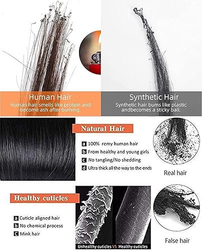 Miniatura 7 de Extensión de cabello humano 6D, color marrón oscuro, 10 filas para máquina de 1 generación, herramienta sin rastro, pistola para salón (14 pulgadas)