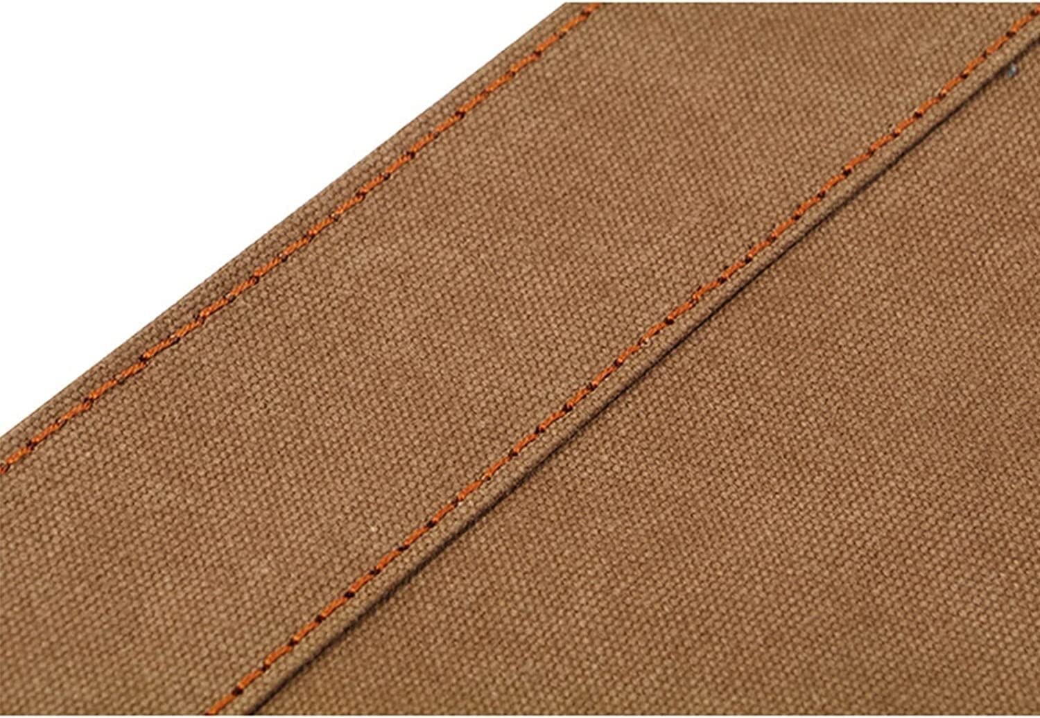 Tablier de Travail, Tablier de Soudure Tablier à Outils avec Poches, Toile cirée très résistante for Cuisine, Jardin, poterie, Atelier d'artisanat (Color : A)