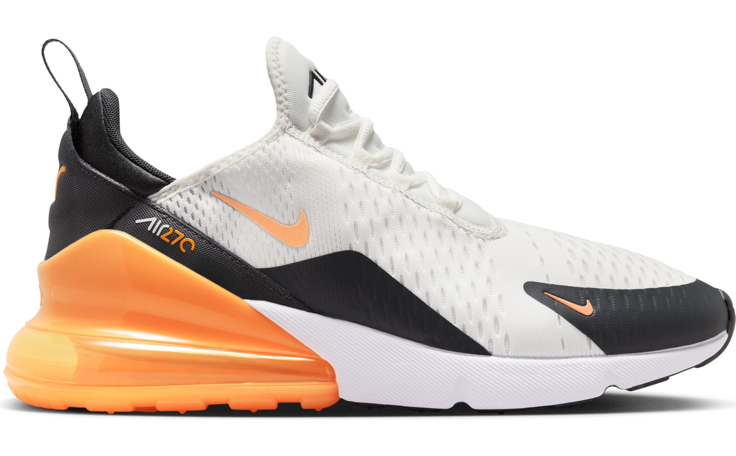 Nike Scarpa da Uomo Air Max 270, Summit White Laser Orange Antracite, 43 EU