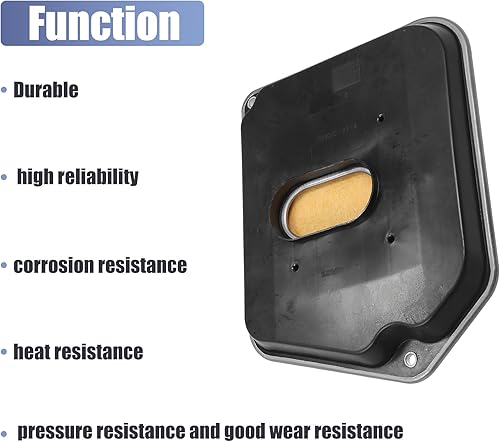 Miniatura 6 de X AUTOHAUX Filtro de aceite de transmisión automática para BMW 740i 1997-2001 para Audi A6 Quattro 2002 No.01L325429A/0501006460