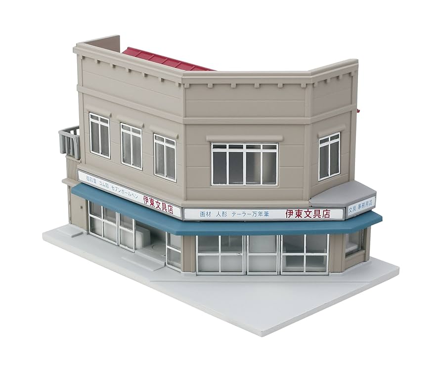 (未使用･未開封品)　KATO Nゲージ 看板建築の角店1 銅板・左 23-475 鉄道模型用品 og8985z Amazon | KATO Nゲージ 看板建築の角店1 銅板・左 23-475 鉄道