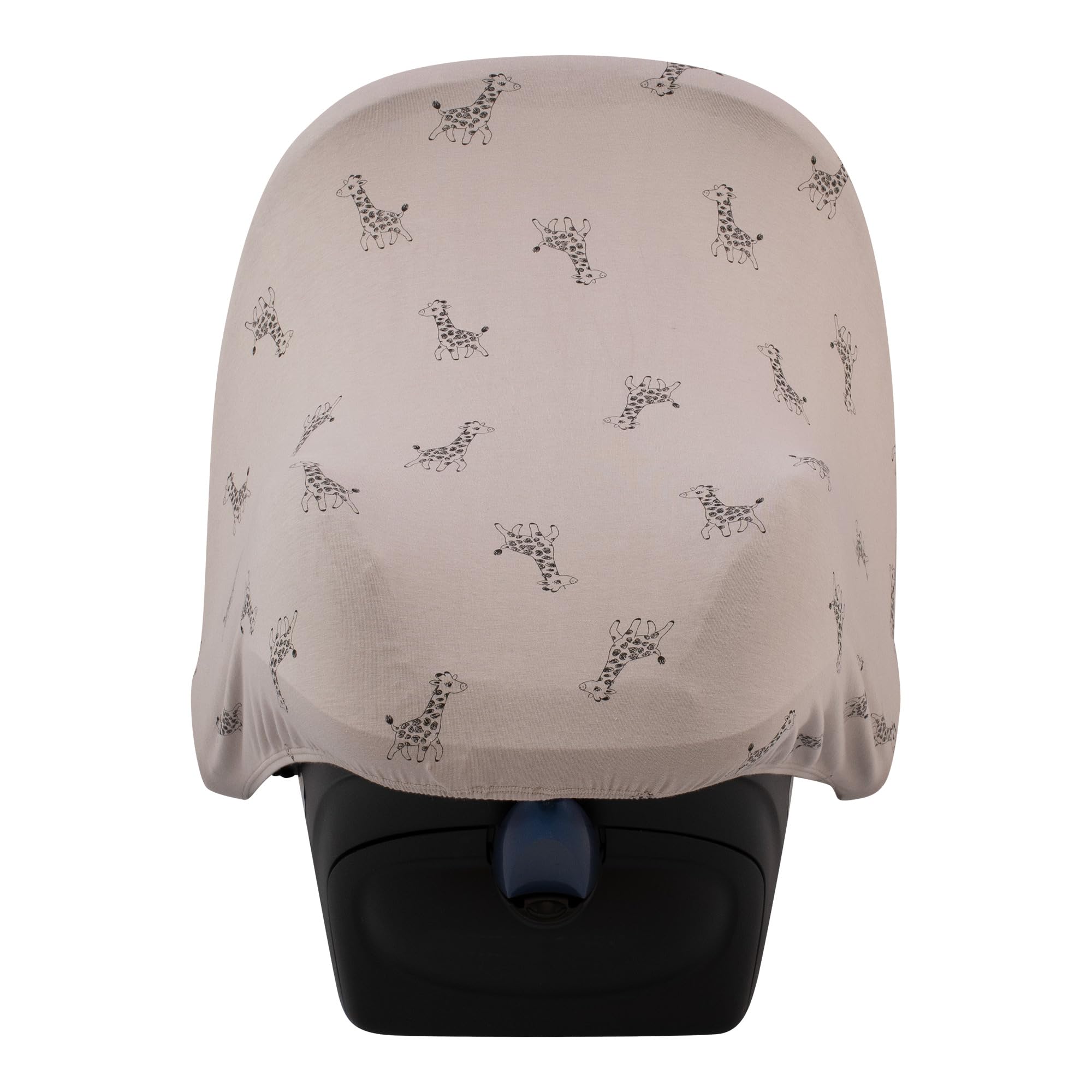 JYOKO KIDS Capota Universal para Portabebés, compatible con Maxi cosi, Silla de Coche Grupo 0 Bebé y Cochecito, apto para la mayoría de las Marcas (Giraffe)