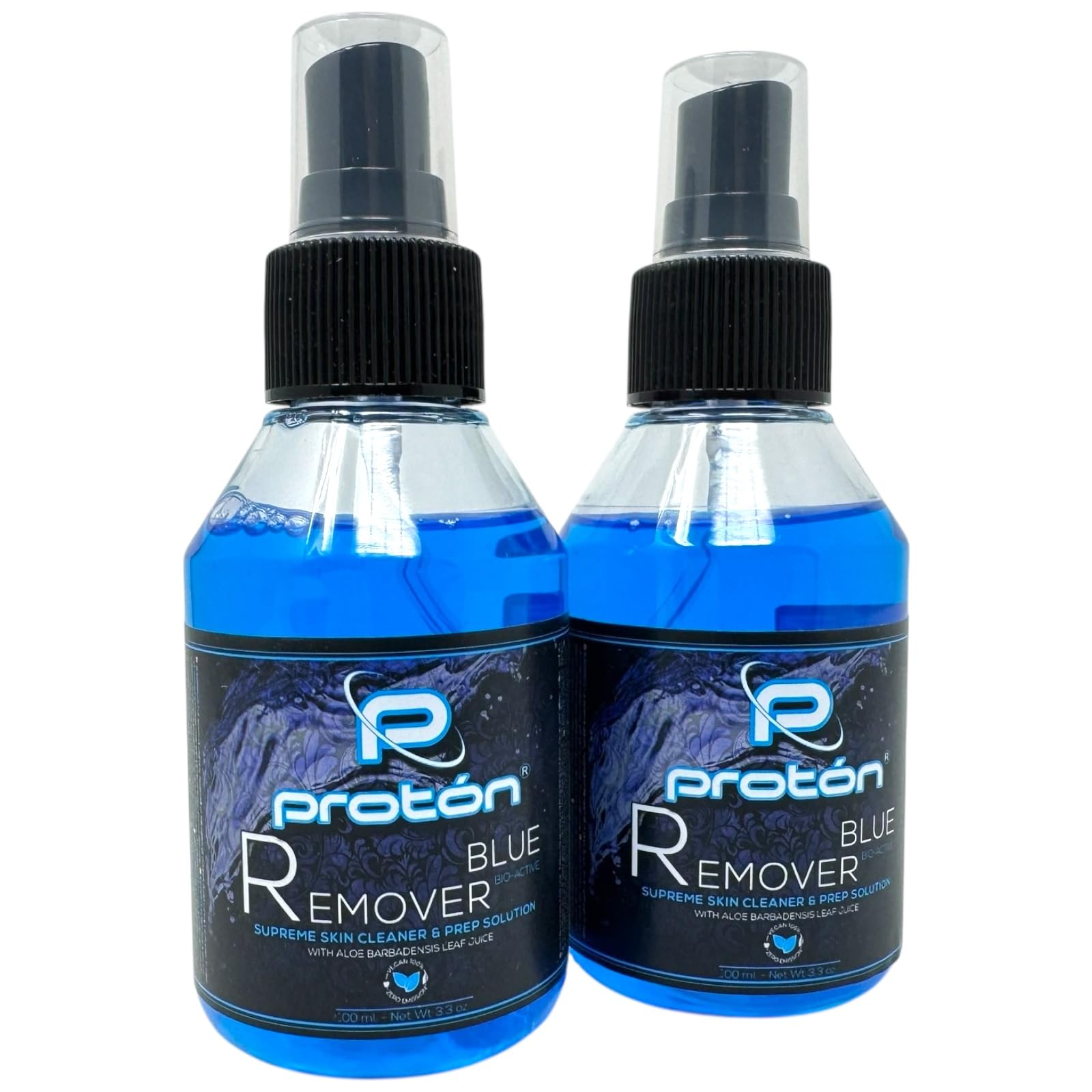 Proton Professional Stencil Eraser Gel Blue - Limpiador y removedor de sellos (100 ml), diseño de tatuaje de InkgrafiX Alemania