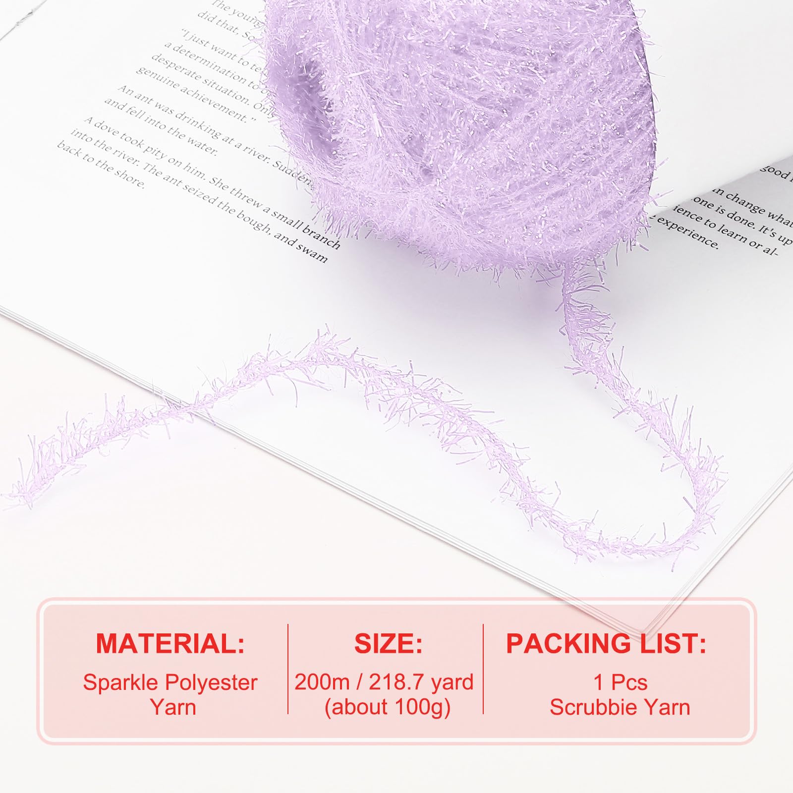 PATIKIL 218 Yard Scrubbie Yarn - Image 2