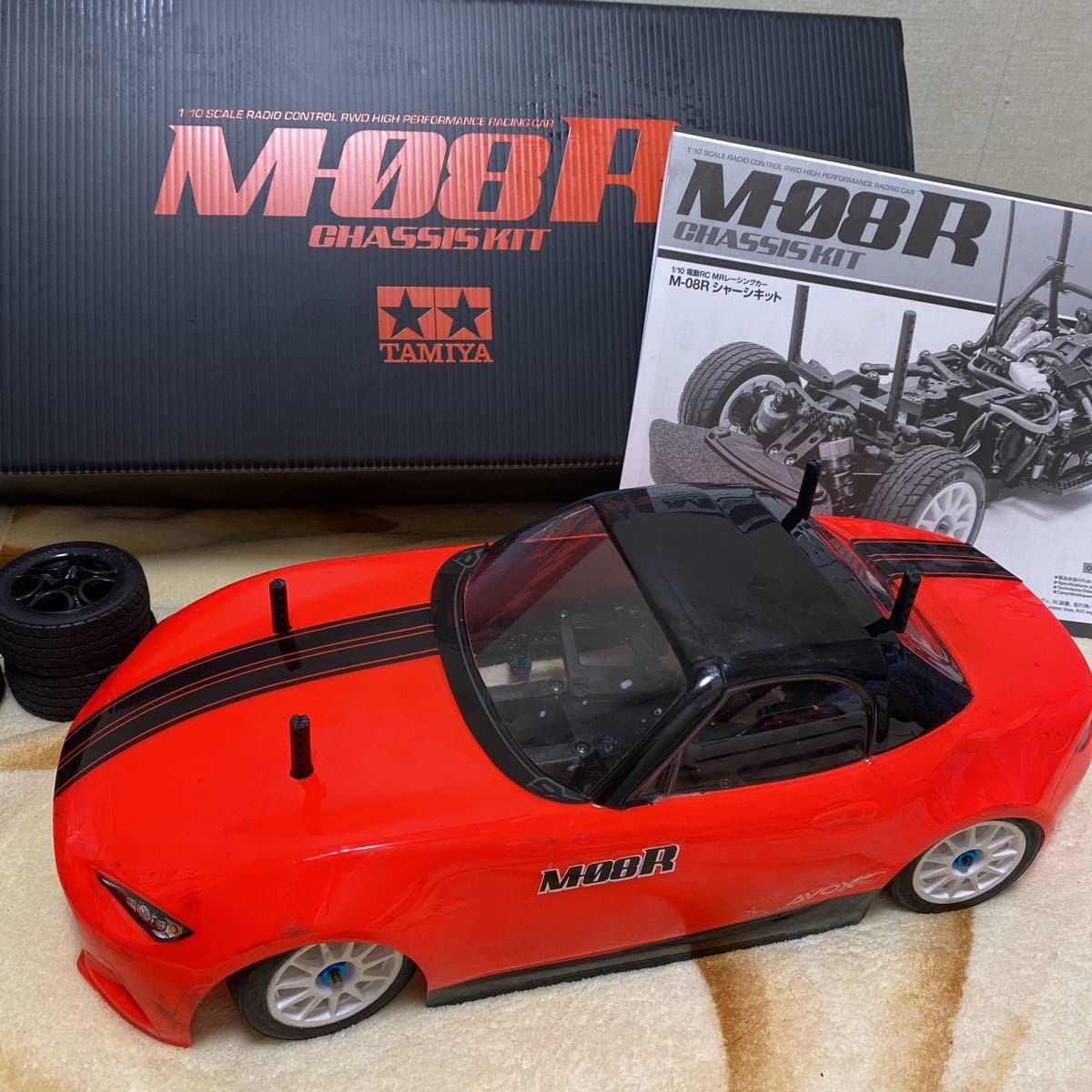 Amazon | タミヤM08Rシャーシ中古オプション組み込み済 | ラジコン