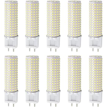 PAZWAHF G12 LED Corn Bulb 20 W [3000 Lumens], Constant Current, Flicker-Free, 3 Colour Temperatures (3000 K/4000 K/6000 K) fo