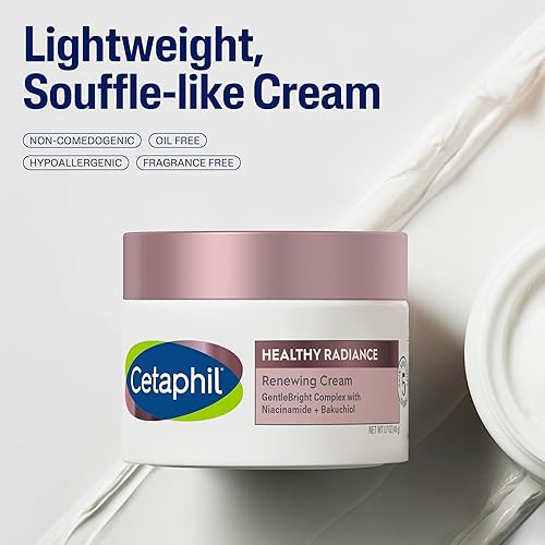 Miniatura 6 de Crema facial de Cetaphil, crema renovadora de brillo saludable, reduce la visibilidad de manchas oscuras, loción iluminadora, diseñada para pieles