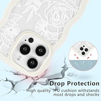 Amazon.com: XIZYO for iPhone 15 Pro Max Case, Cute Floral