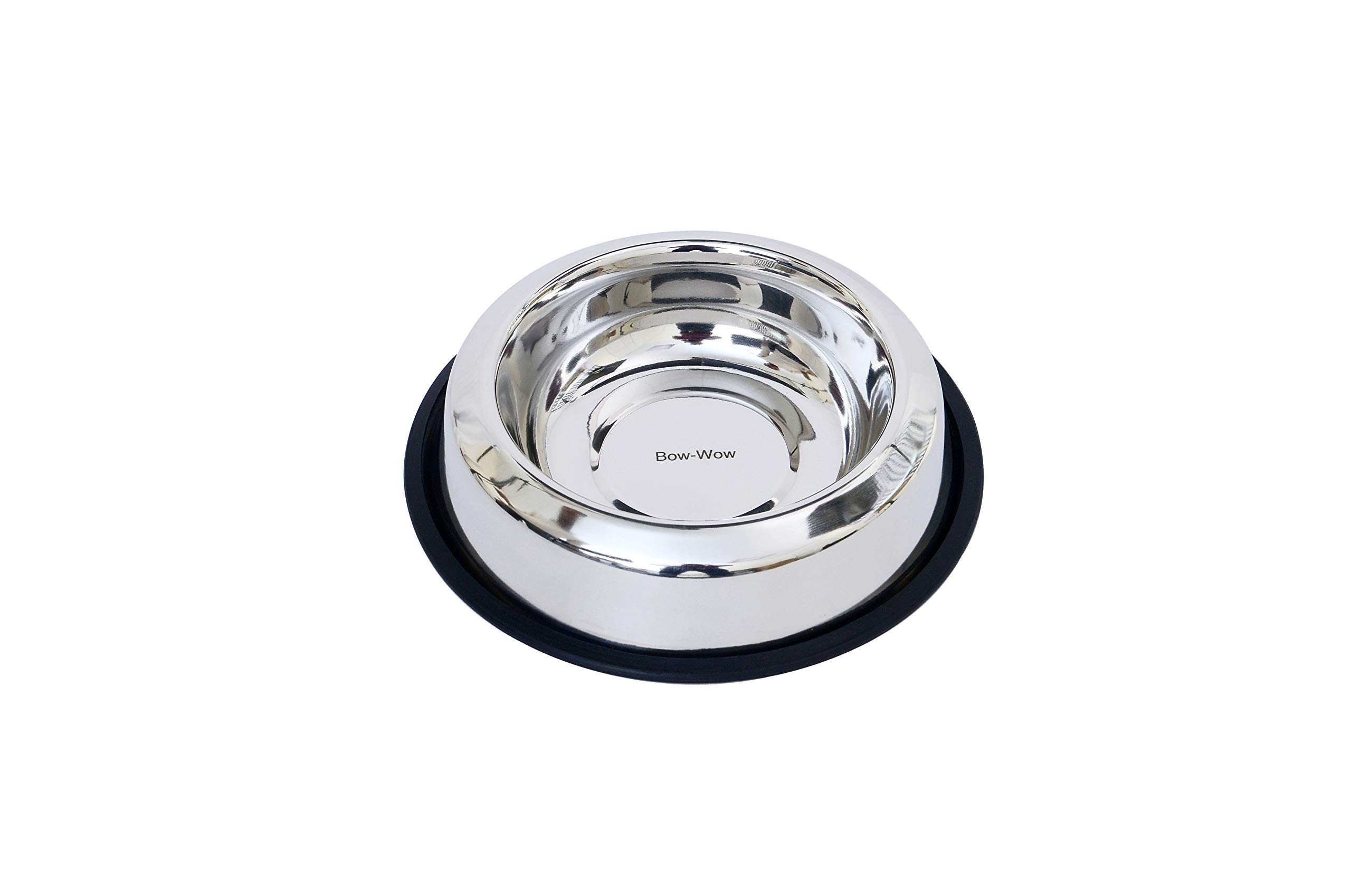Bow Wow Stainless Steel Inclined Non Skid Bowl, 950 ML