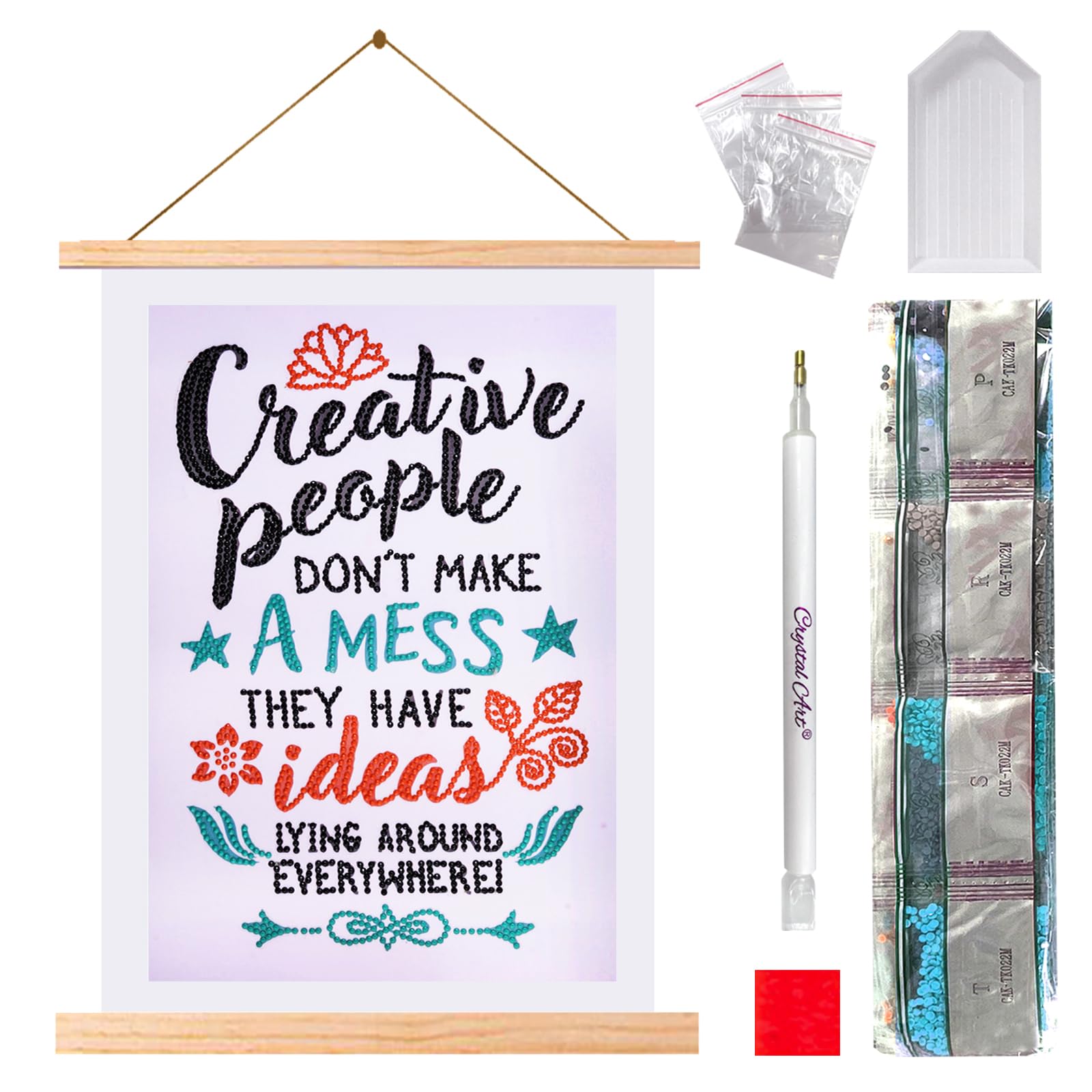 CRYSTAL ART Creative Magic Mini Scroll Kit
