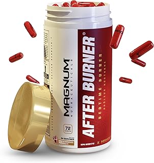Magnum Nutraceuticals After Burner Bedtime Burner - 72 Capsules - Thermogenic - Fat Burner - Reduce Food Cravings - Increases Fat Loss While You Sleep