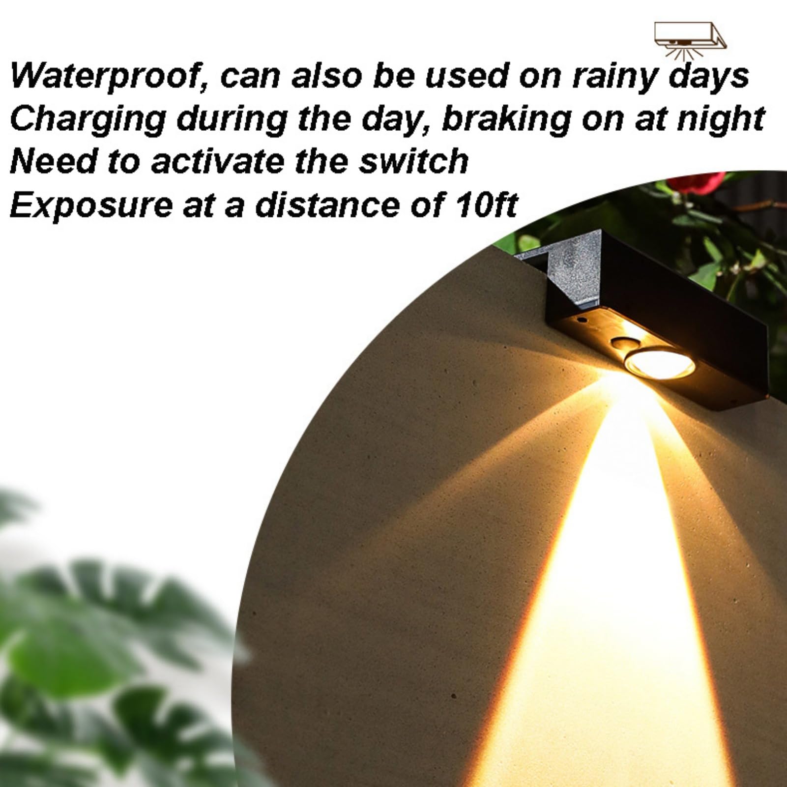Luces Solares Para Exterior, Juego De 4 Luces Solares Para Jardin Impermeables Ideales Para Bodas Navidad Jardines Y Cesped 98924000