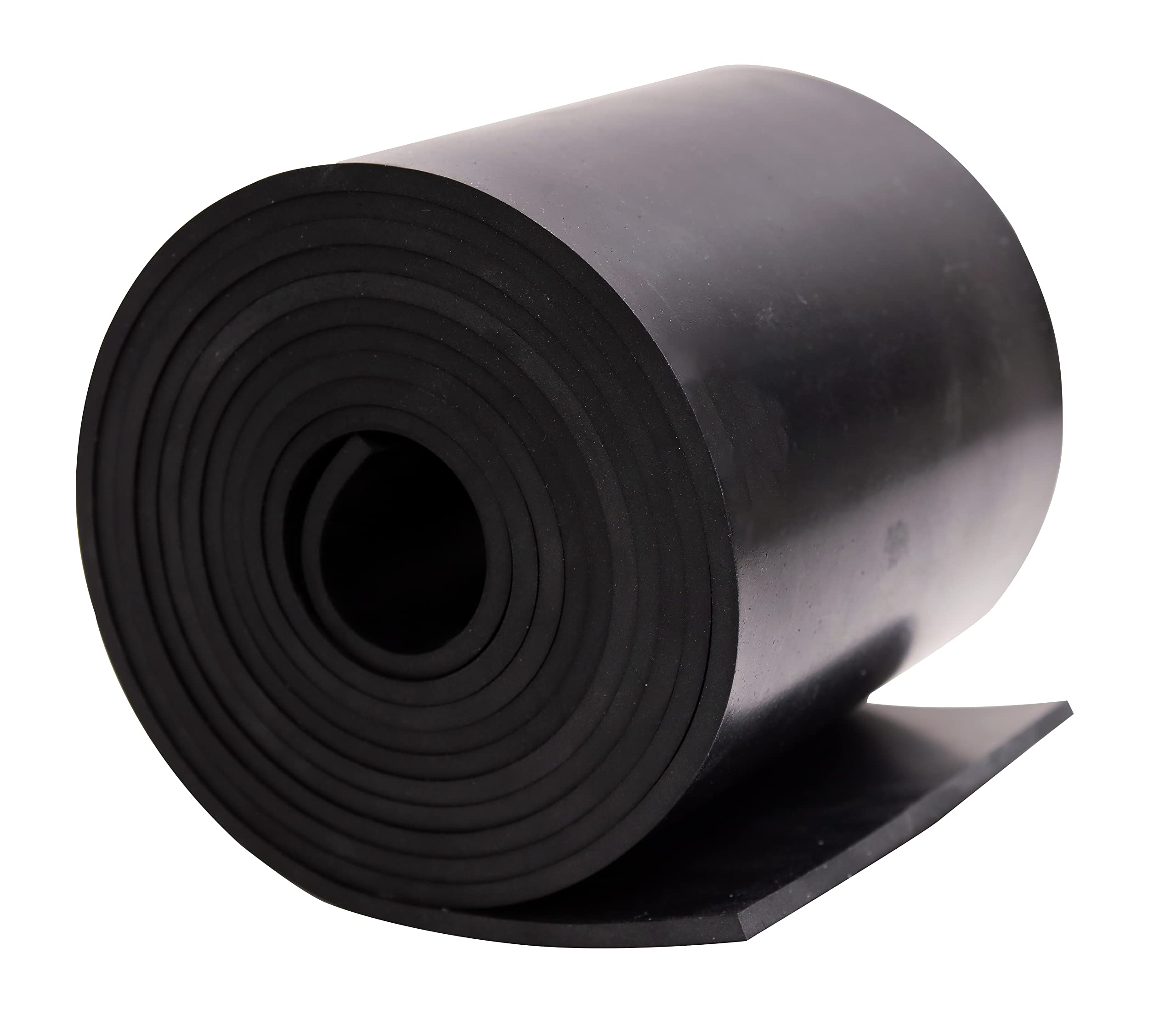 Neoprene Rubber Sheet Solid Rubber Strips Roll PadInsulation for Weather Stripping, Gasket, Shield, Costume, Seal, DIY (3/16 (.187") Thick, 6" Wide X 10' Long)