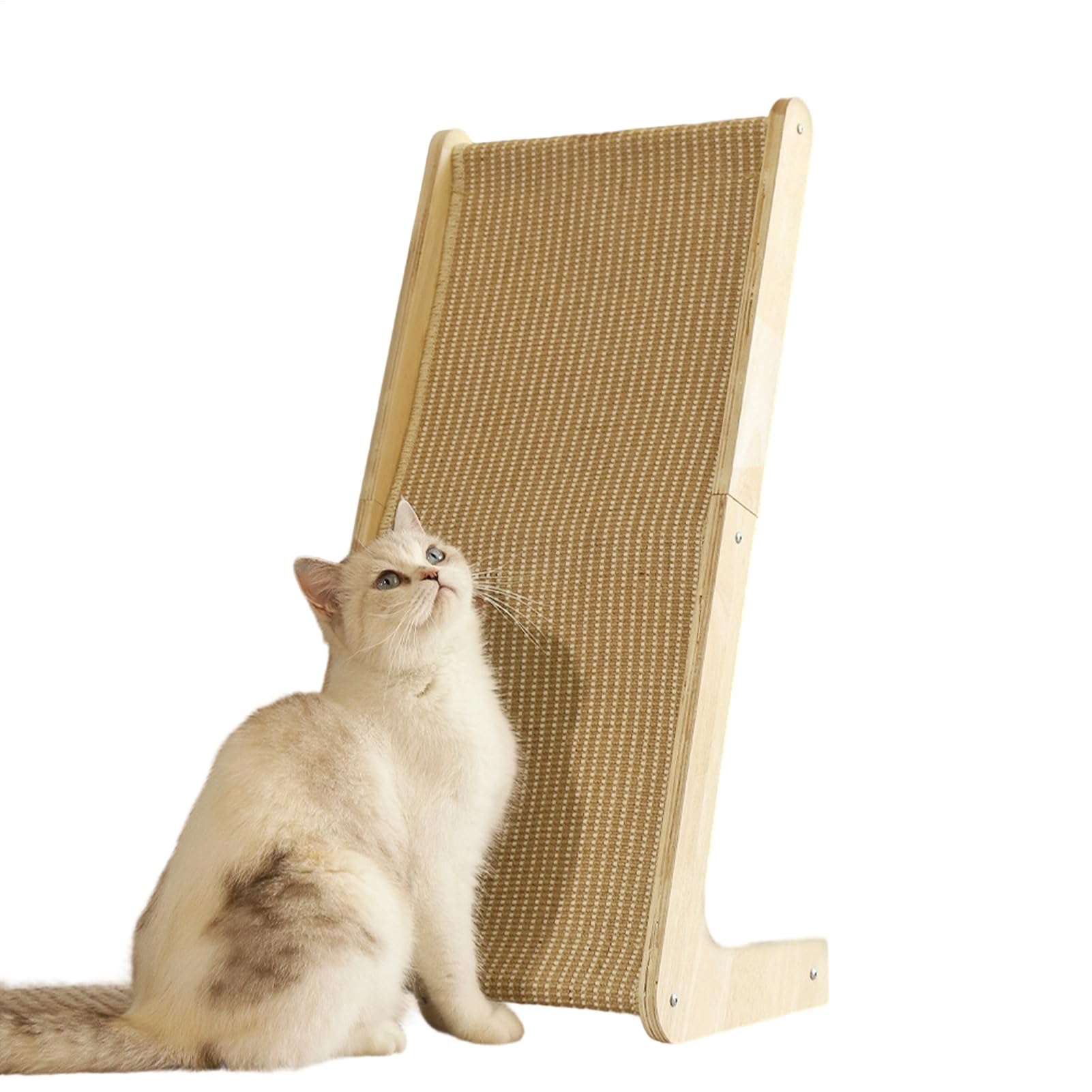 Griffoir en sisal pour chat avec base stable et ergonomique pour la maison