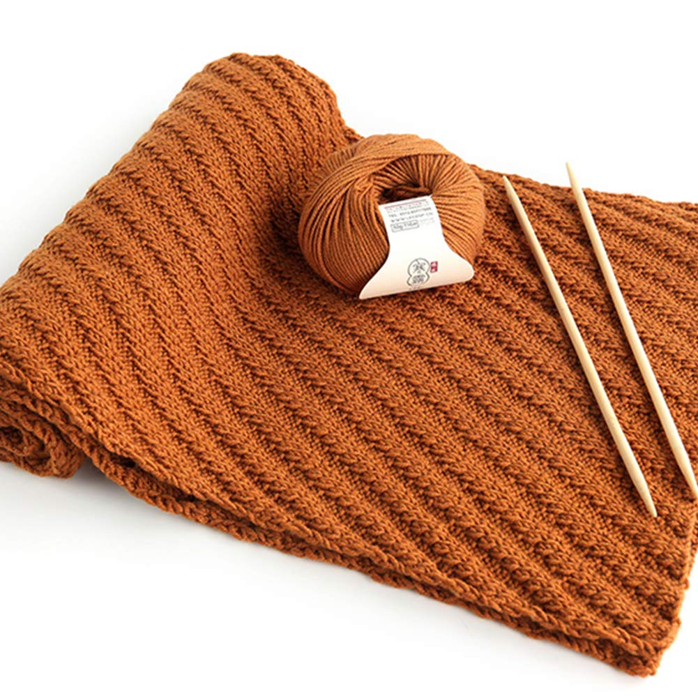 300G Merino Wolle Bälle für Häkeln und Stricken, weiche warme und Antipilling, 2.5mm Medium Thick Wollfaden, 23 Farben,09