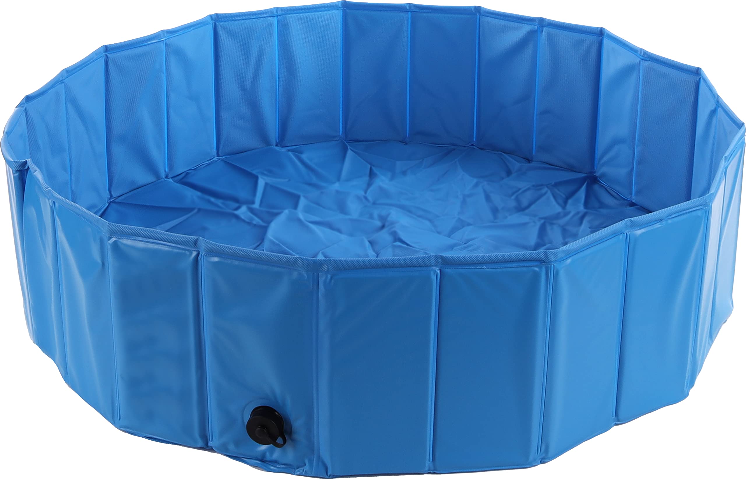 Flamingo Piscine pour Chiens - 120 x 30 cm - Matériau synthétique - Pliable - Aucune Pompe à air n'est nécessaire pour Installer la Piscine