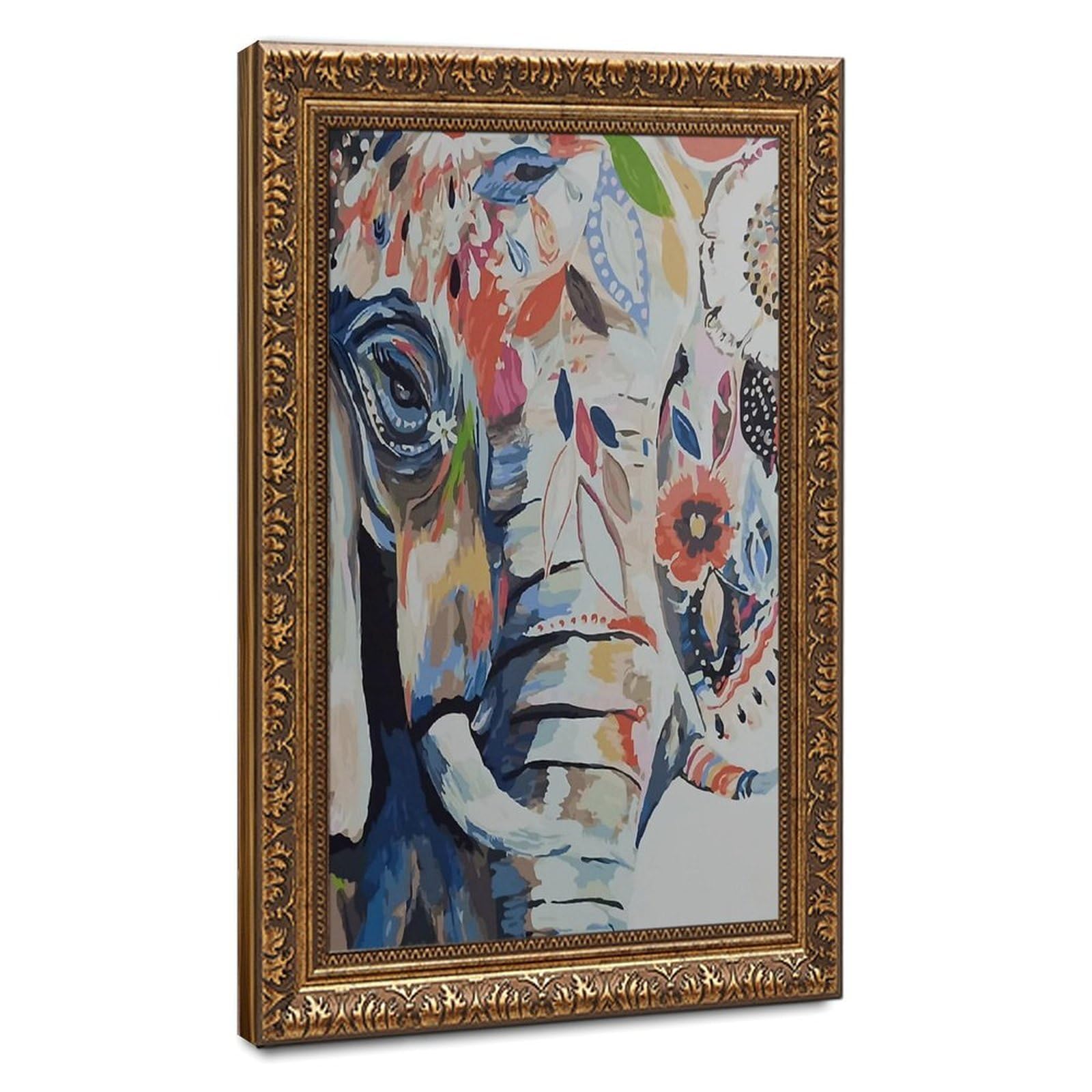 Bareronor Abstract Elephant Poster Canvas Poster Bedroom Decor Landscape Office Room Decor Gift 20" L X 30" W