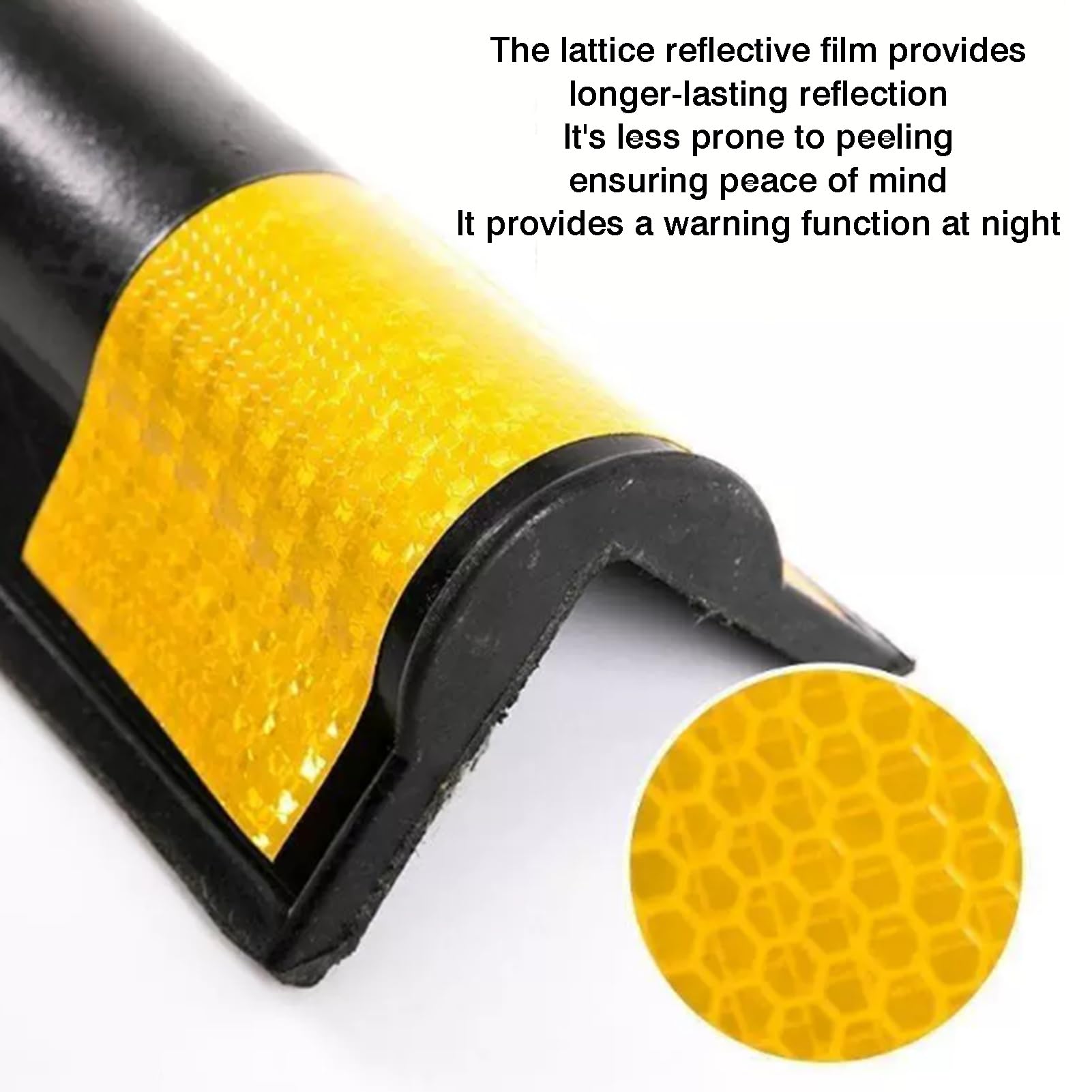 Protectores De Esquinas Redondas De Goma Reflectantes