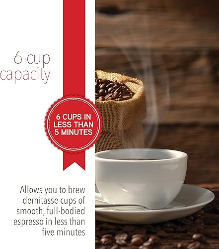 Miniatura 3 de Bialetti venus Stovetop cafetera expreso 6 tazas de acero inoxidable