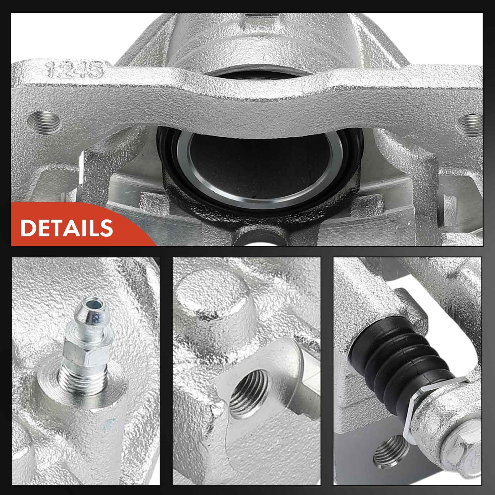 Frankberg Pinza de freno con Soporte Delantero derecho 57 mm Compatible con Freelandel Soft Top L314 Freelandel L314 Replace# SEG100260,19-B2829