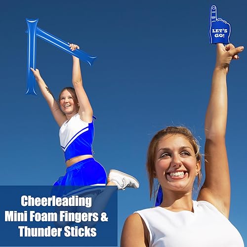 Miniatura 6 de 48 piezas de mini dedos de espuma #1 Thunder Sticks Fan Foam Finger Spirit Boom Sticks Cheering Foam Finger Boom Sticks Cheering Foam Finger Makers