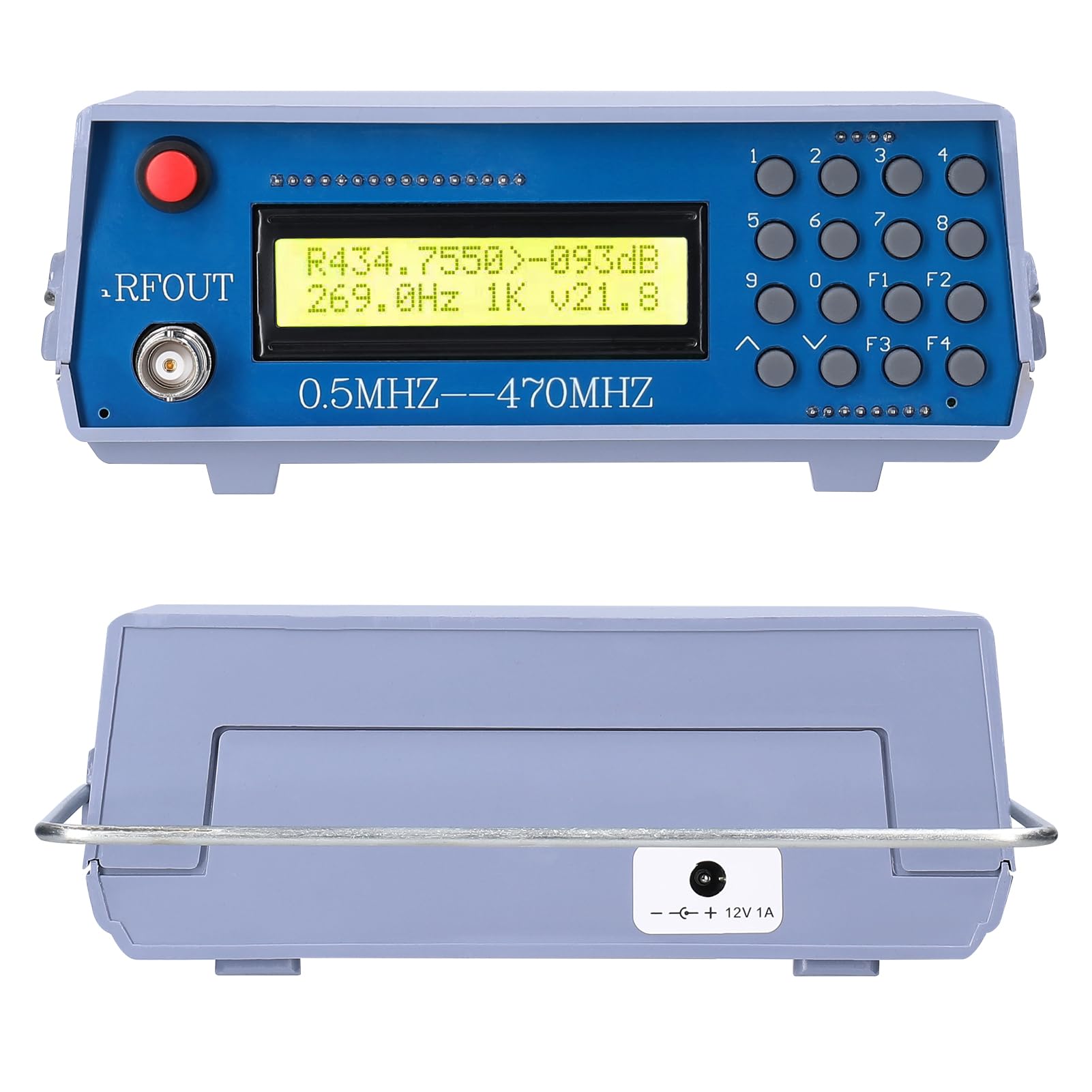 Generador de Señal Probador de Instrumentos Herramienta Modulación Frecuencia Precisión para Profesionales Modulador Tono Incorporado 800 Hz para Entusiastas la Comunicación por Radio