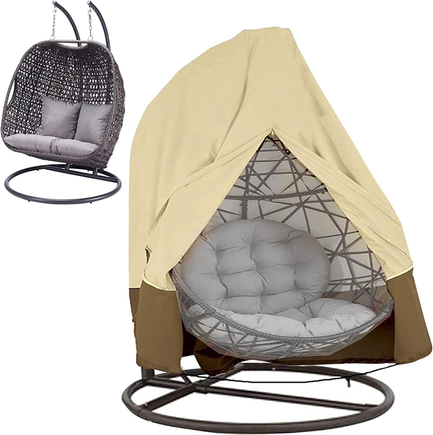 Hängesessel Schutzhülle, longziming groß Abdeckung für Hängesessel