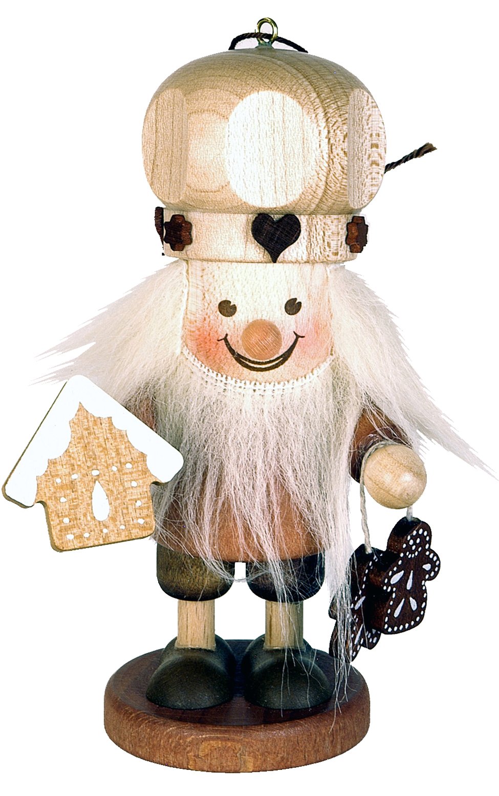 Ornement en bois naturel Alexander Taron 13/0712 : tradition artisanale de Noël