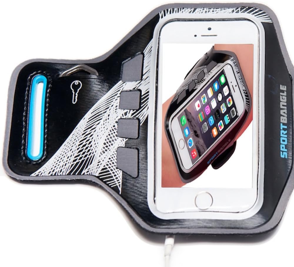 Sport Armband with Key Holder for Apple iPhone 5 / 5S / 5C and iPod Touch