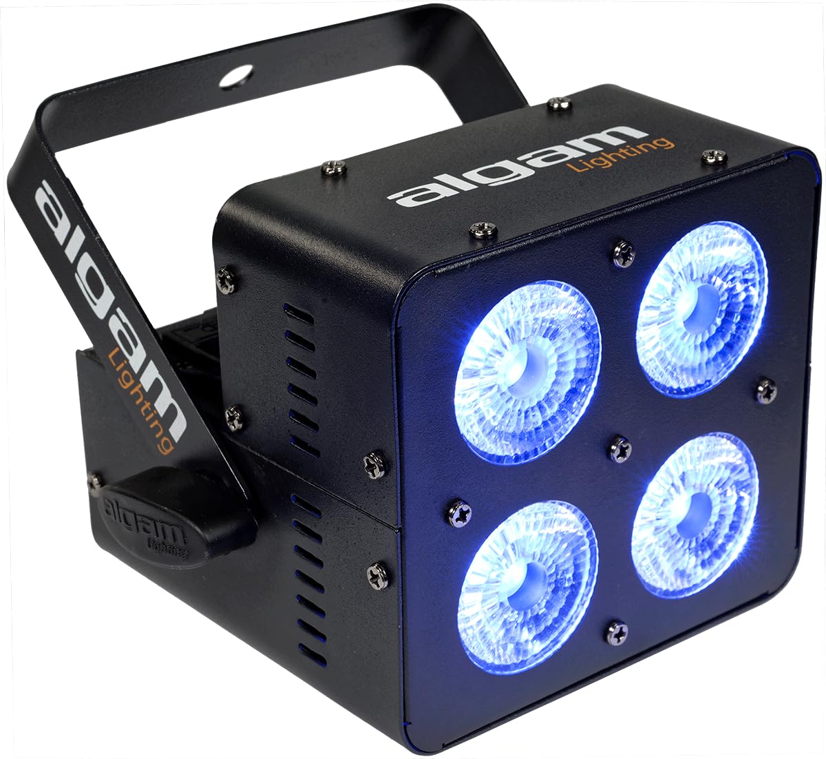 ALGAM LIGHTING - PAR 410 QUAD - Projecteur Par LED 4 x 10W RGBW - 125 x 125 x 110 mm - IP20